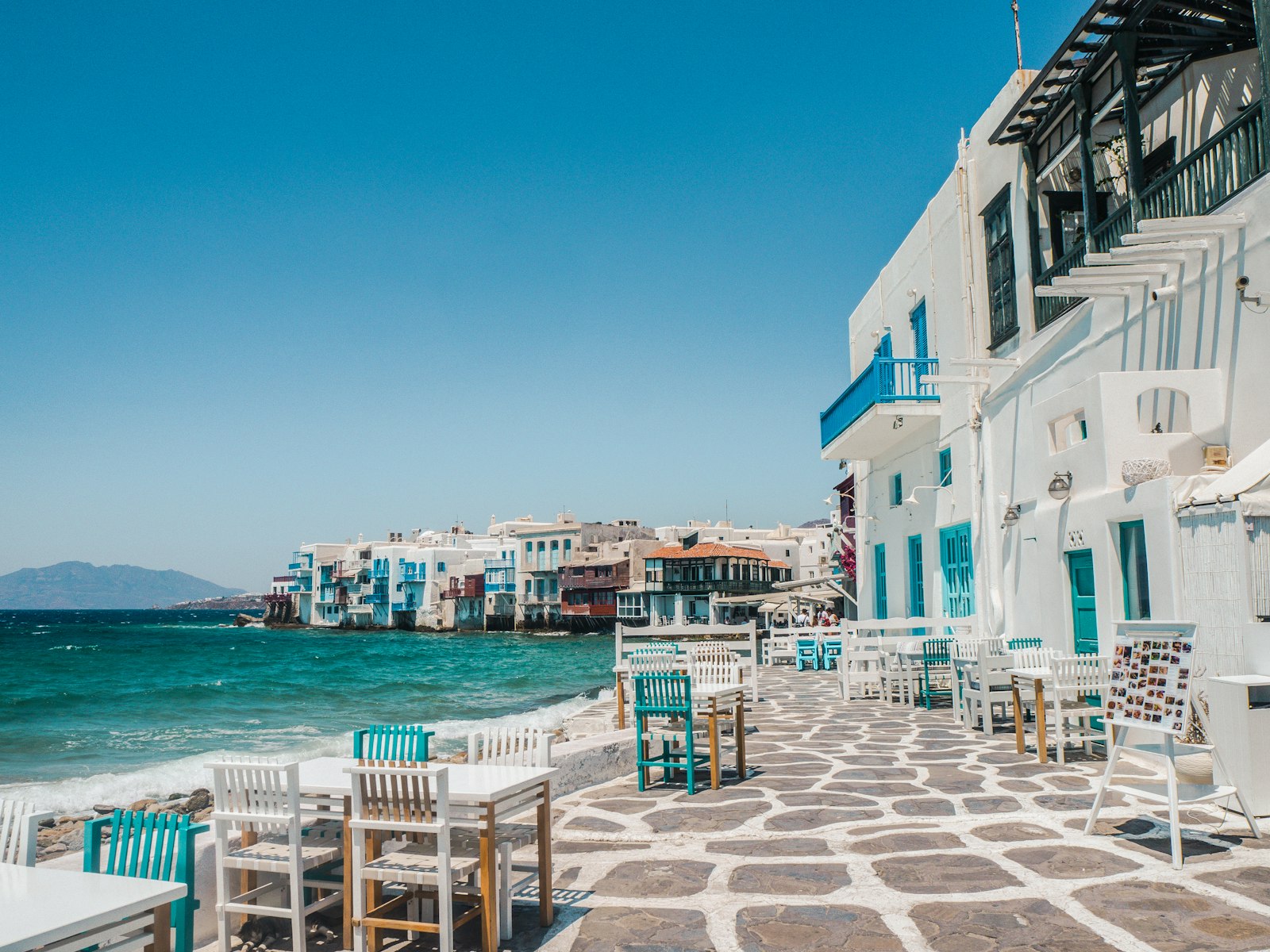 Snorkling vid Mykonos klippkust